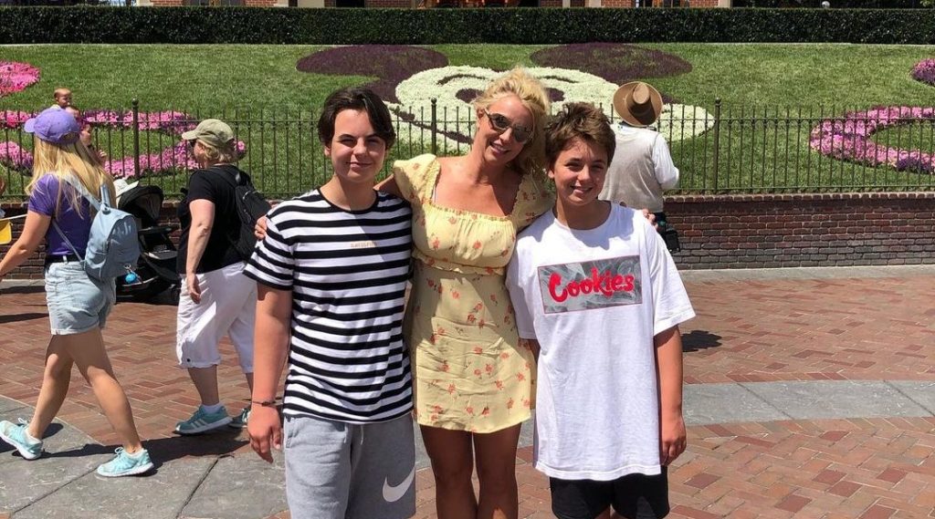 Britney Spears' youngest son gave a controversial video interview about his relationship with the singer