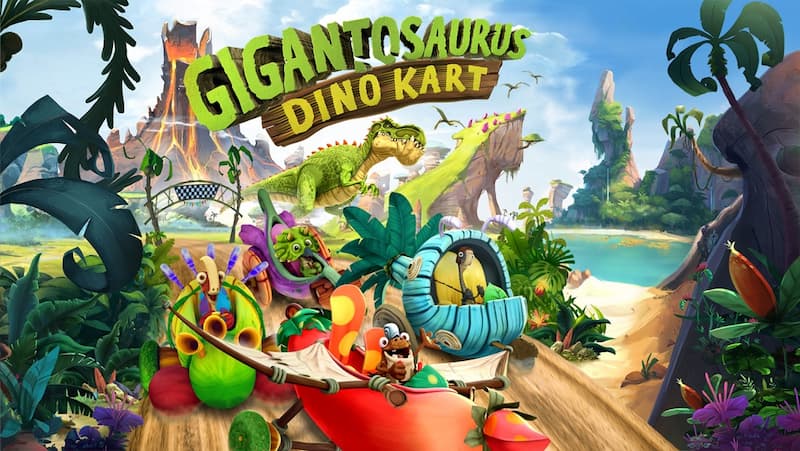 Gigantosaurus: Dino Kart, a very special kart racing