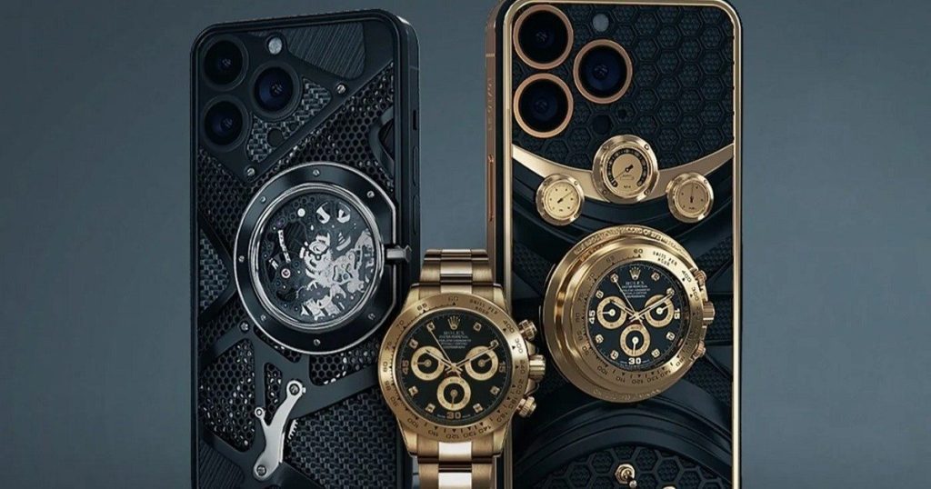 iPhone 14 Pro Max gets a luxury version with a Rolex watch on the back