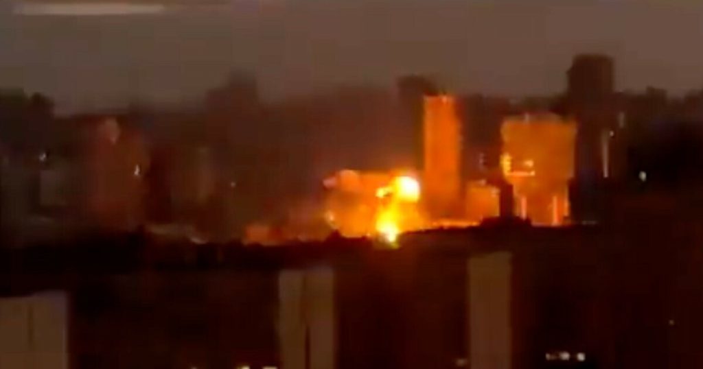 New attacks on Kyiv: - Destruction of a number of residential buildings