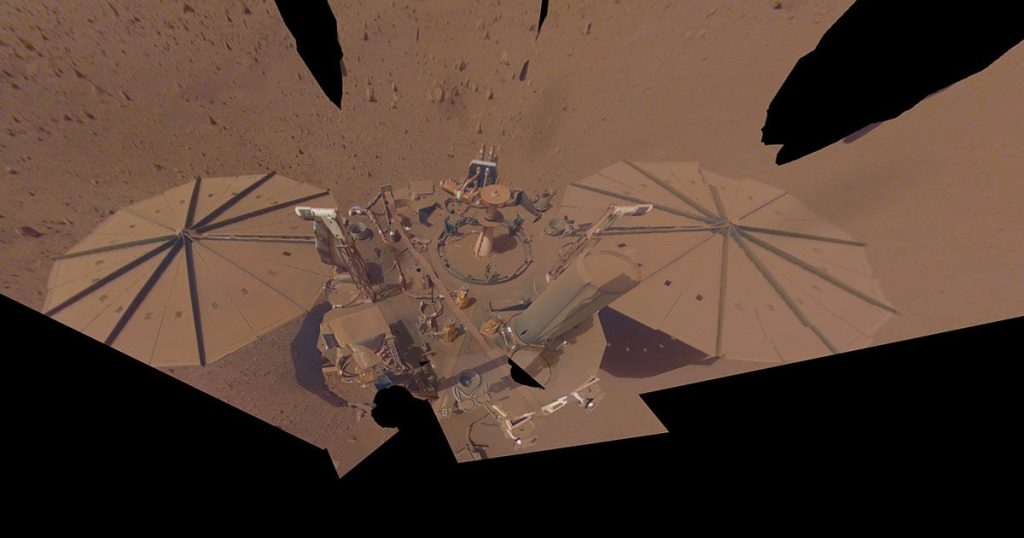 Perhaps the pioneering Mars probe has just sent home one last frightening photo