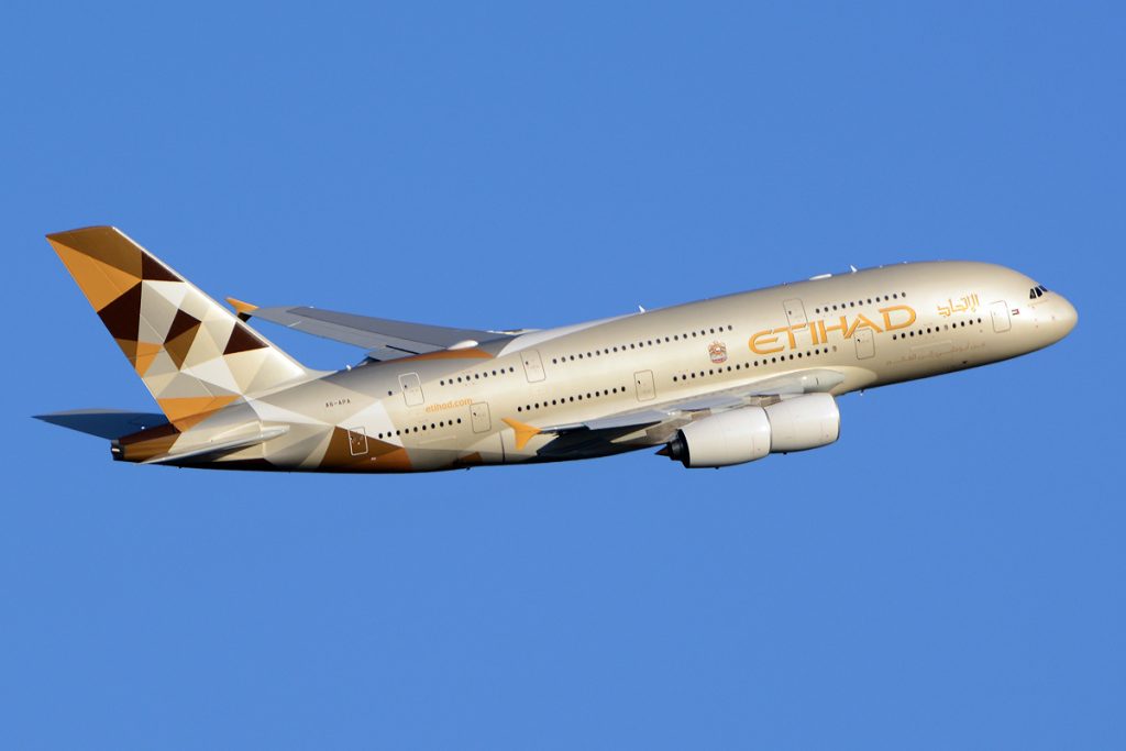 The Etihad Airways A380 is about to return to the skies