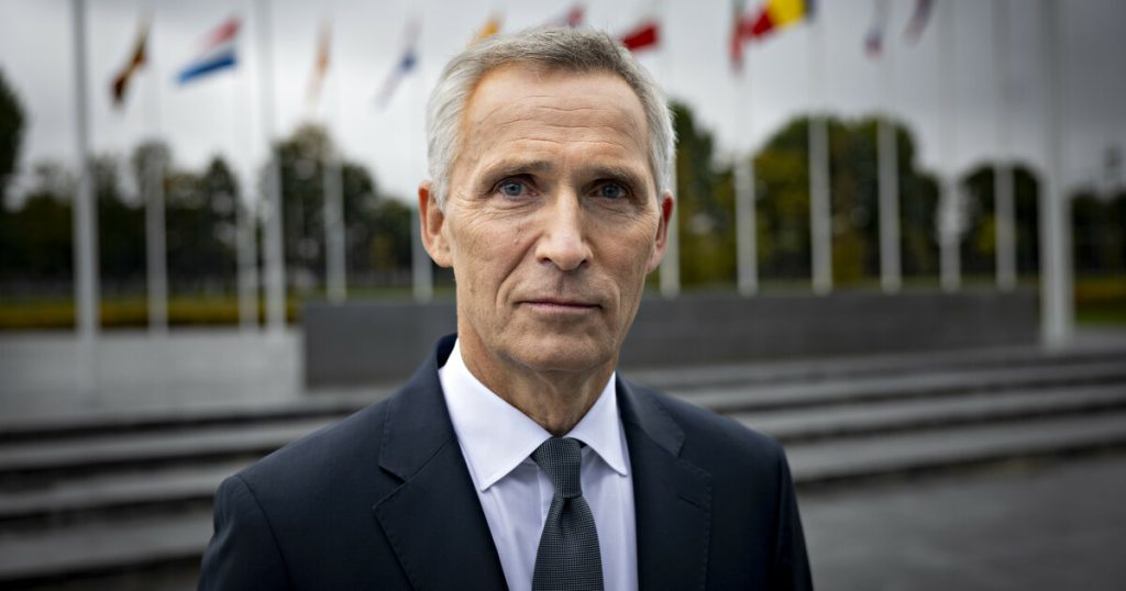 NATO chief Jens Stoltenberg: - warns: