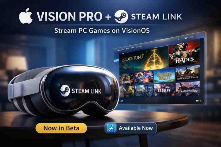 Apple Vision Pro to Receive Native Steam Link App, Expanding Game ...